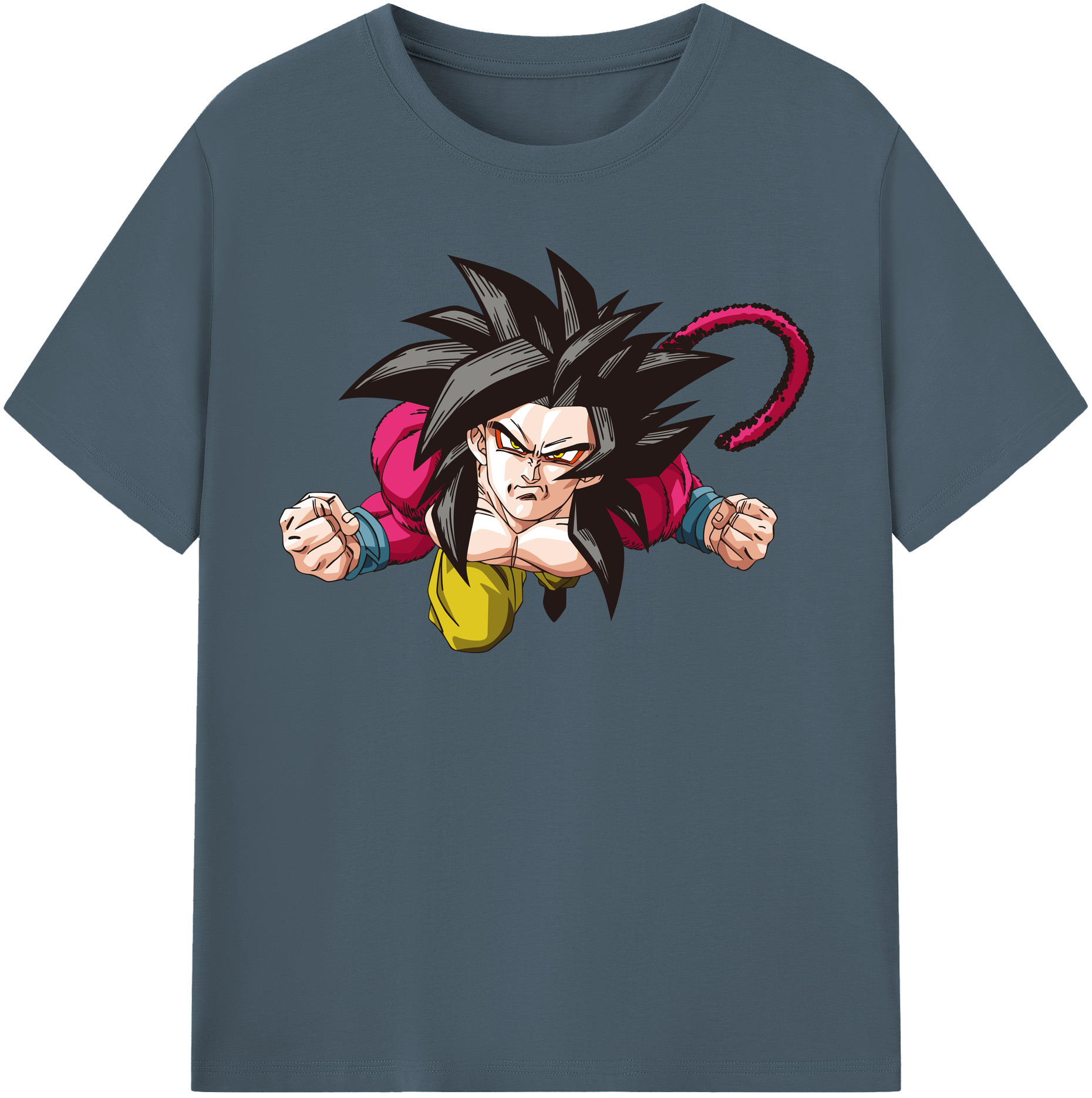 （画像用） ドラゴンボール 孫悟空（そん ごくう）Son Goku カカロット DRAGON BALL Kakarotto 綿100％半袖Tシャツ（フロントプリント）